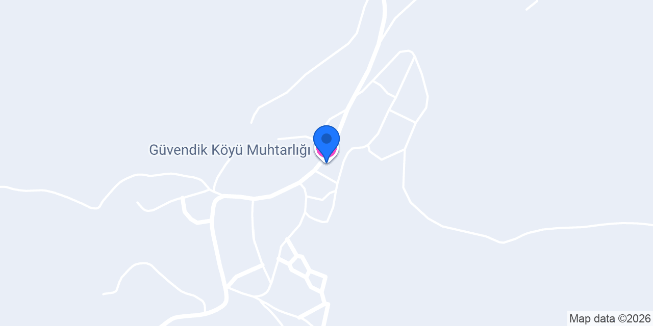 Güvendik Köyü Muhtarlığı konumu
