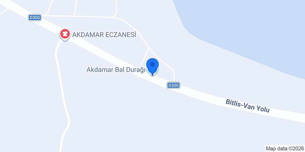 Akdamar Bal Durağı konumu