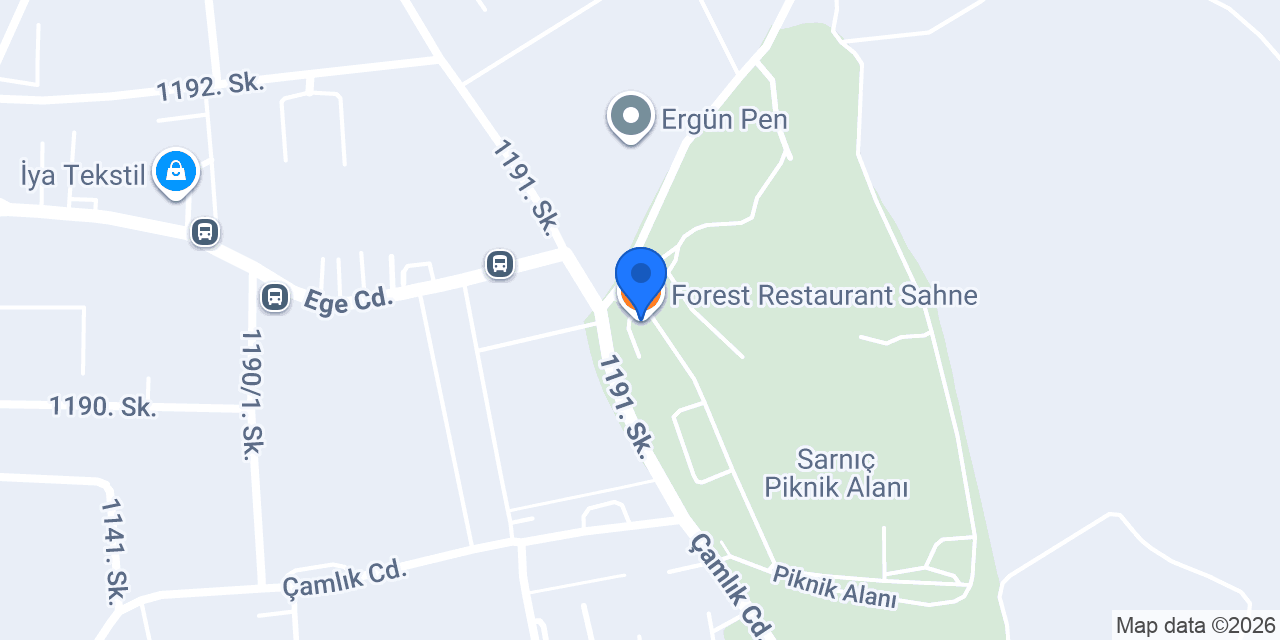 Forest Restaurant Sahne konumu