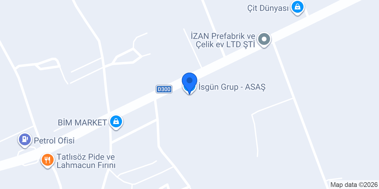 İsgün Grup - ASAŞ konumu