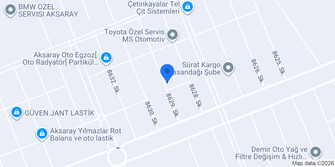 ATS GARAJ konumu