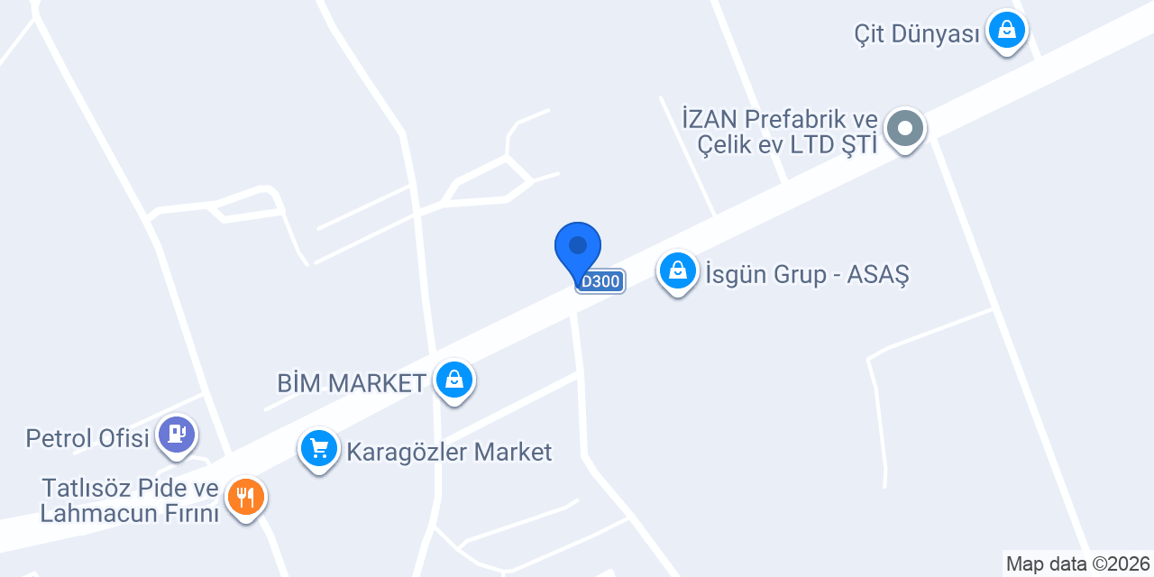 Huzur Elektrik Malatya konumu