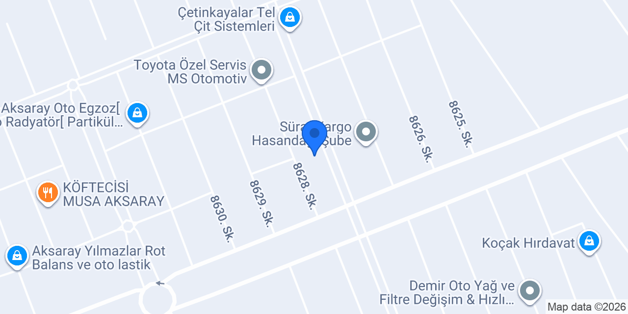 YÜCEL AUTO SERVICE konumu