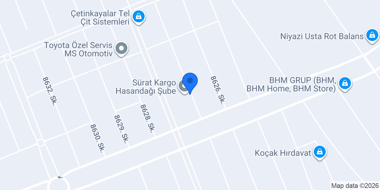 BORSAN MERCEDES BMW LAND ROVER PREMİUM SERVİCE konumu