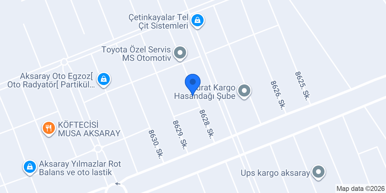 Buse Oto Aynacı konumu