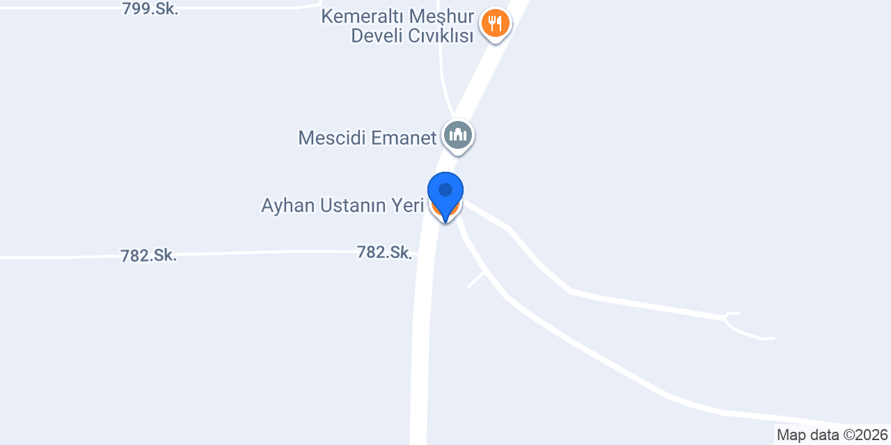 Ayhan Ustanın Yeri konumu