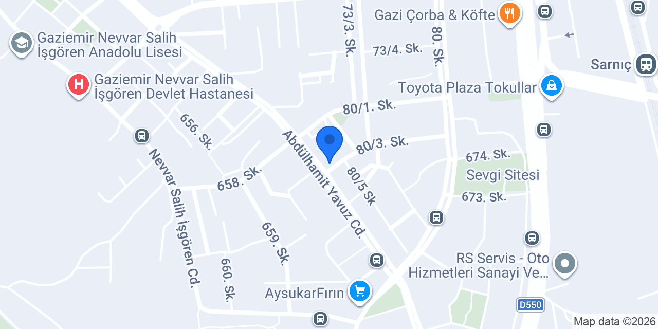 Alsancak Unlu Mamüller konumu