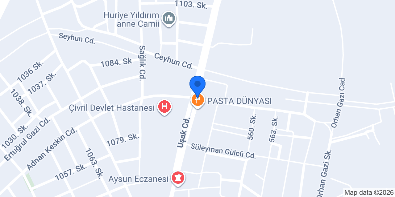 Yıldız Eczanesi konumu