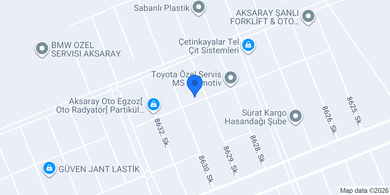 Orijinal Kaporta konumu