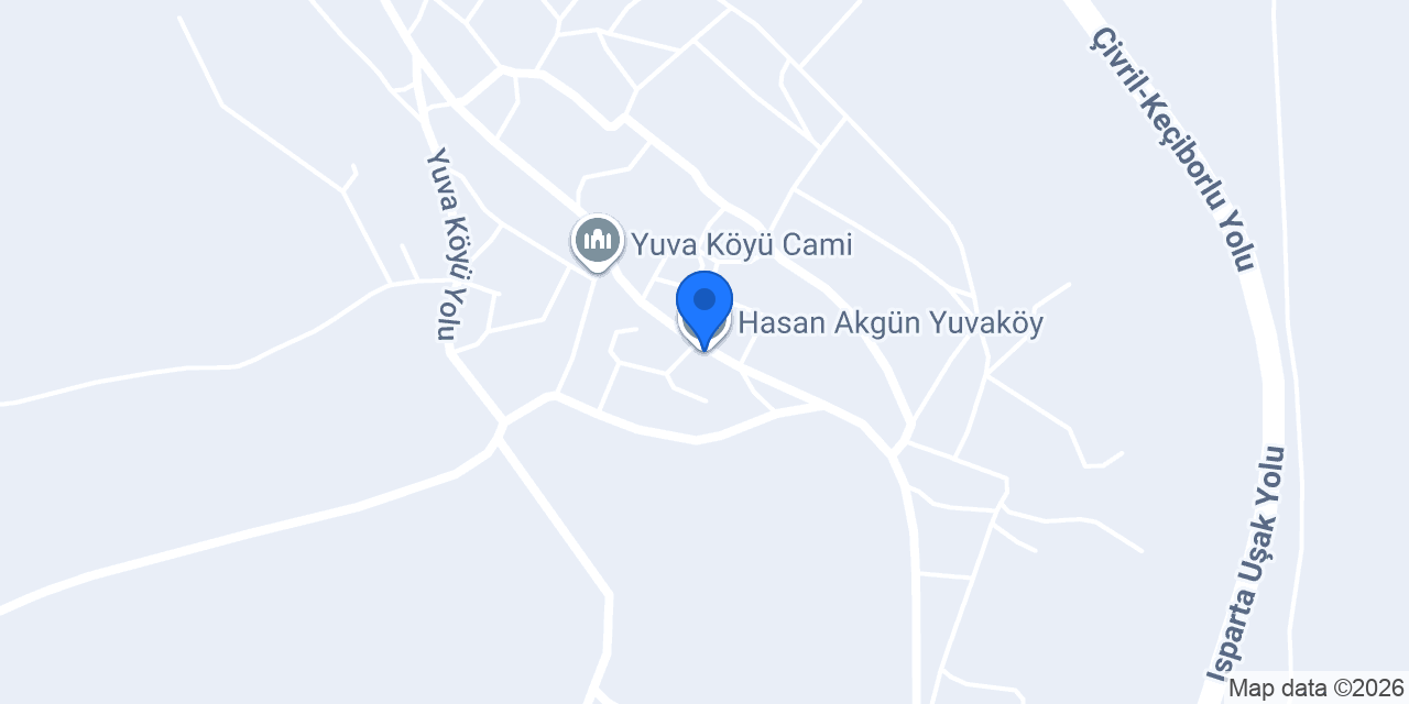 Hasan Akgün Yuvaköy konumu