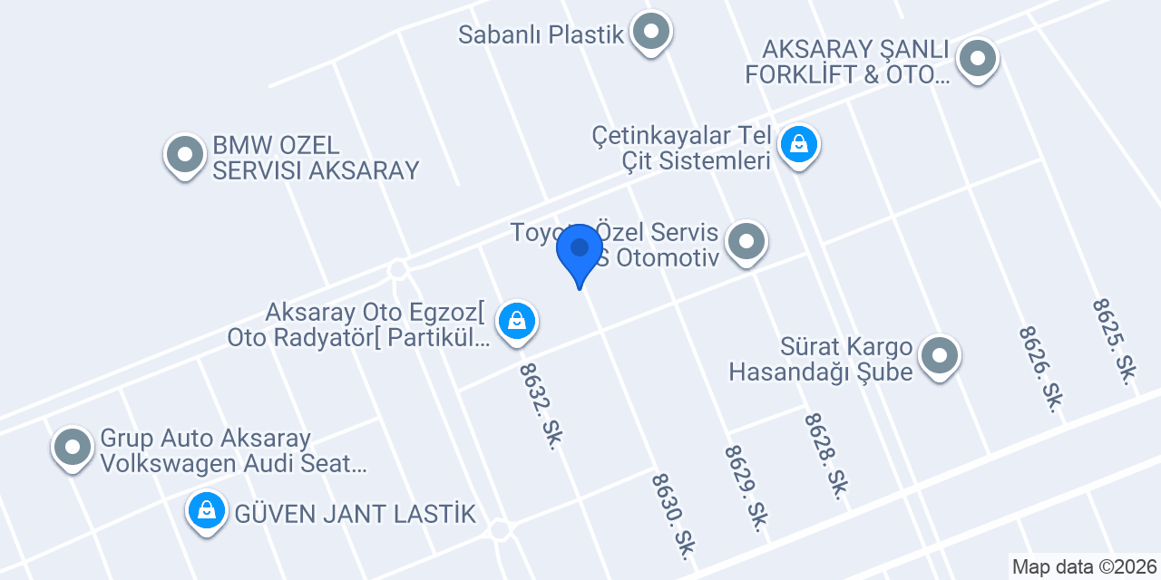 Oto Okur japon kore yedek parça konumu