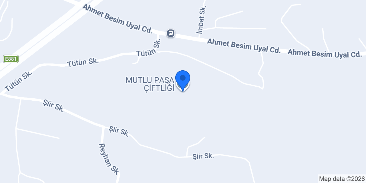 MUTLU PAŞA ÇİFTLİĞİ konumu