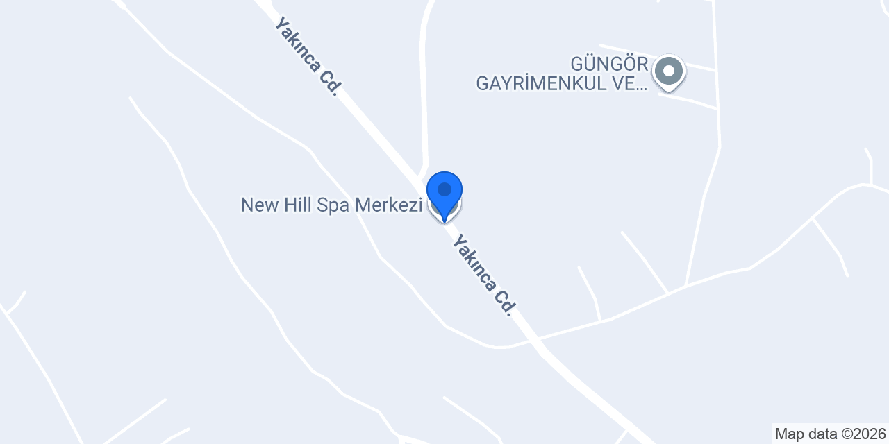 New Hill Spa Merkezi konumu