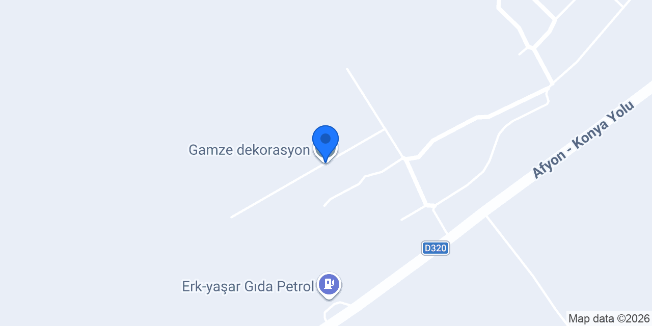 Gamze dekorasyon konumu