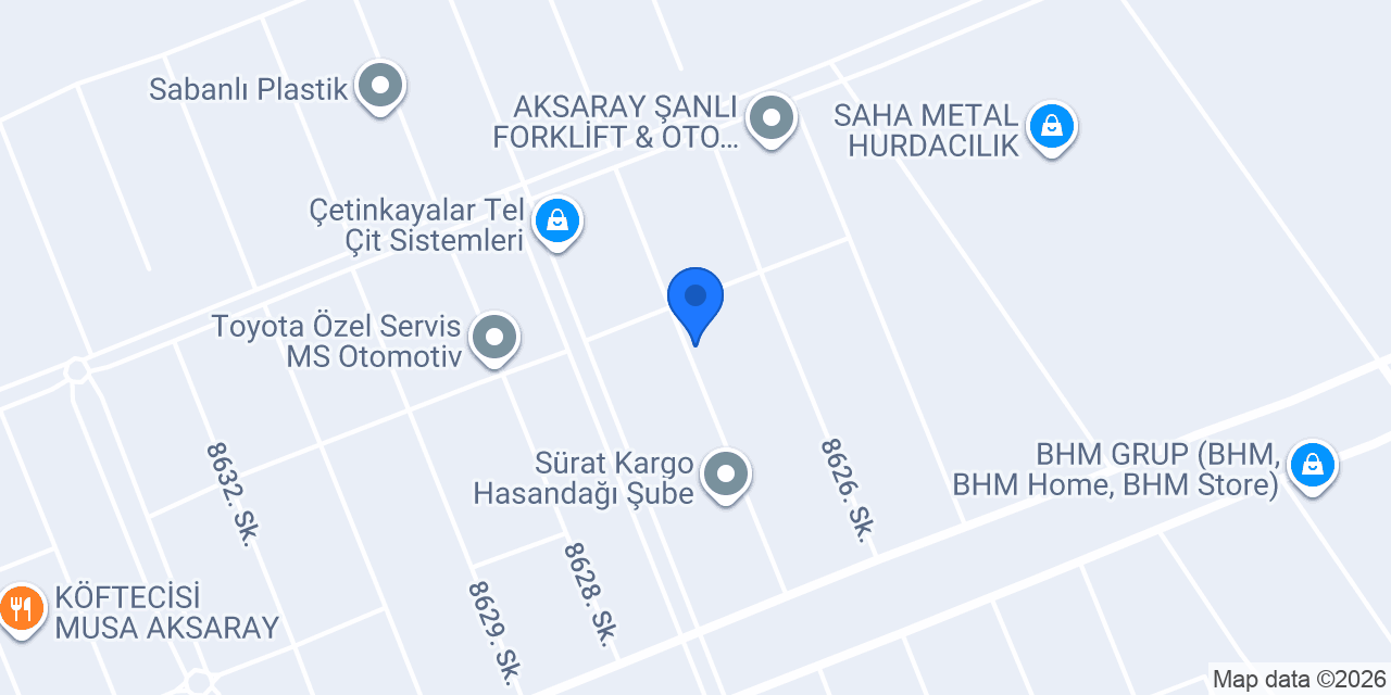 Çobanoğlu Oto konumu