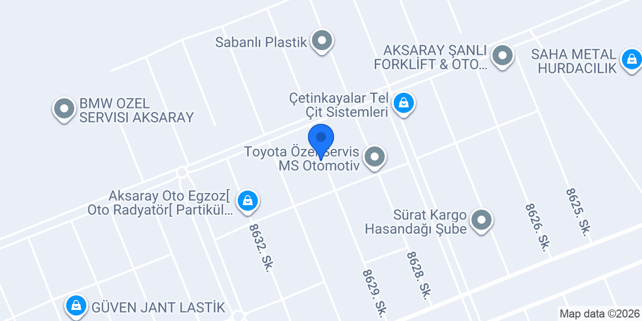 Geçgel Otomotiv Varta Akü Mutlu Akü ve İnci Akü Bayi Oto Elektrik Yedek Parça konumu