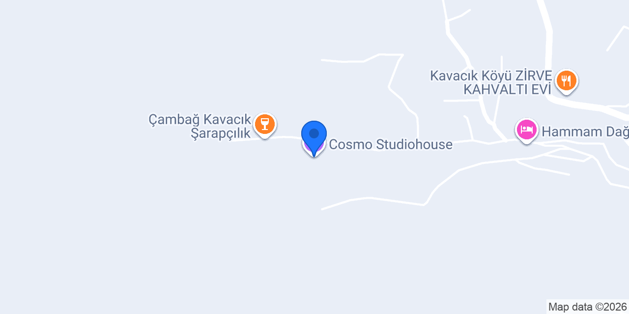 Cosmo Studiohouse konumu