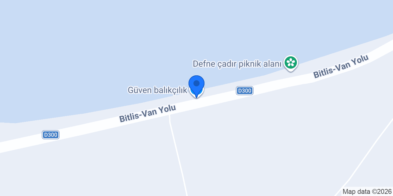 Güven balıkçılık konumu