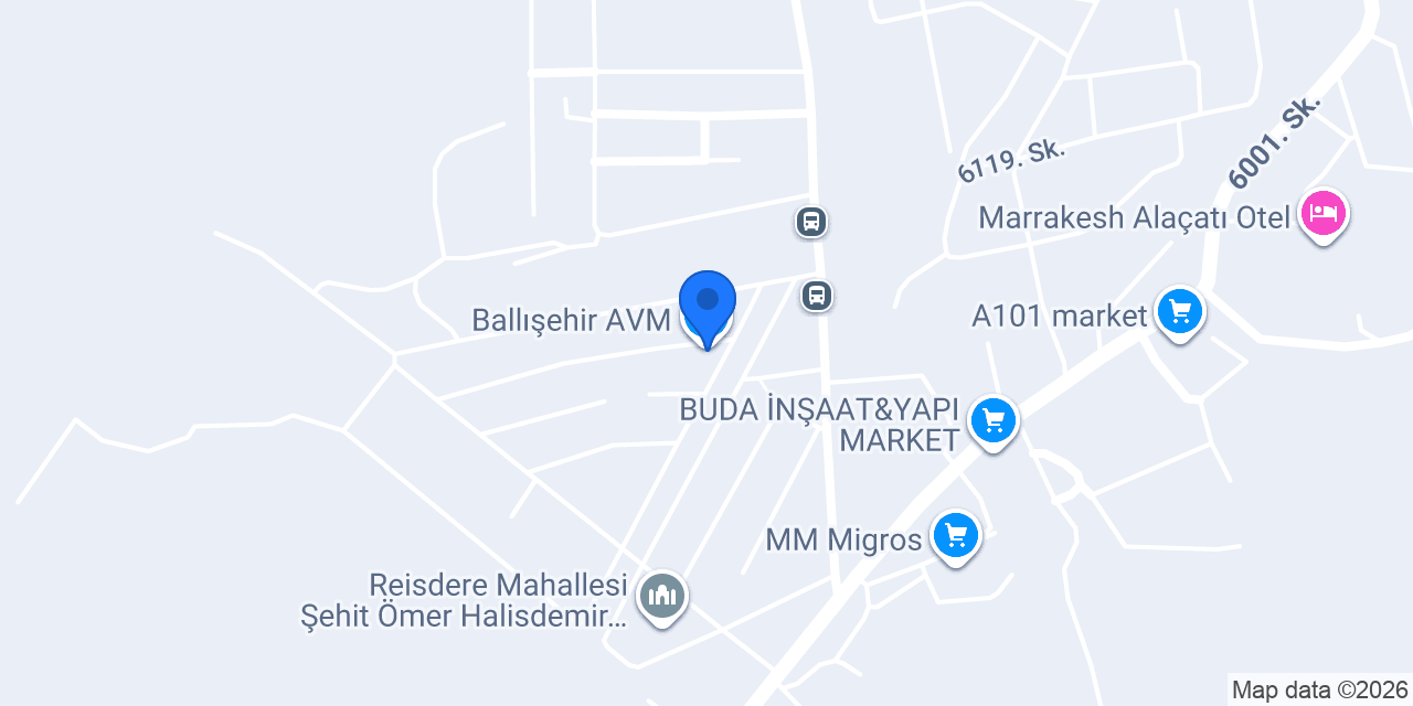 Ballışehir AVM konumu