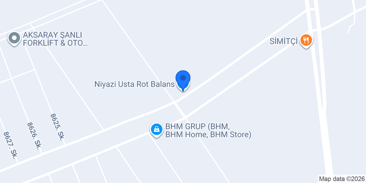 Niyazi Usta Rot Balans konumu