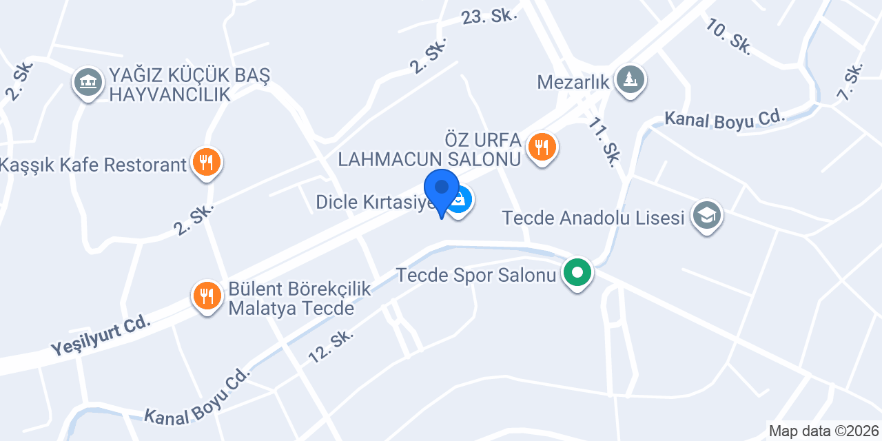 Tecde Bosch Malatya konumu