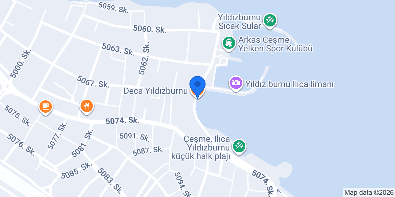 Deca Yıldızburnu konumu