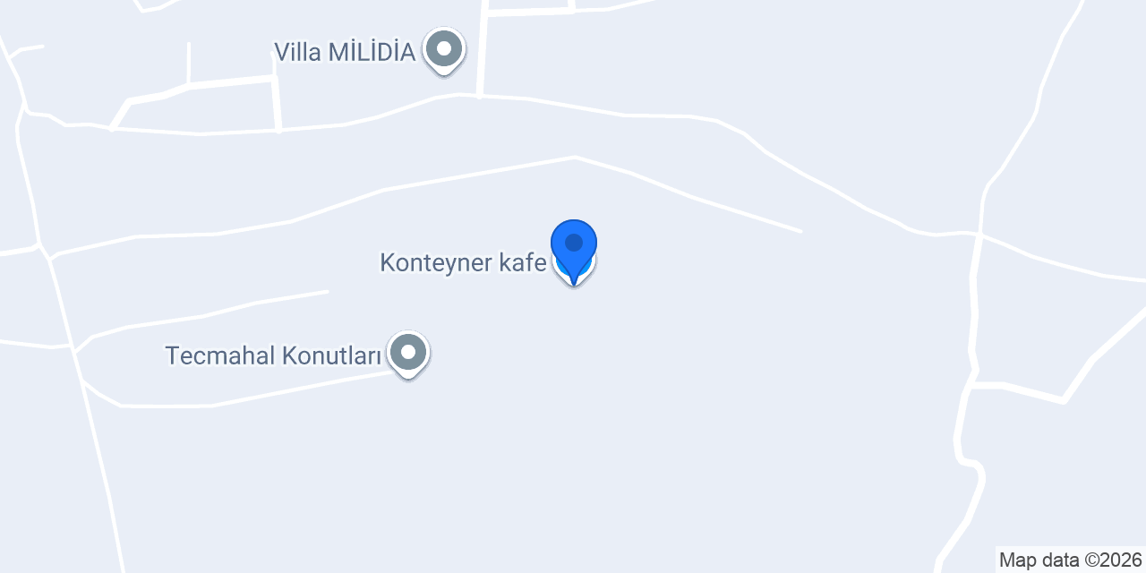 Konteyner kafe konumu