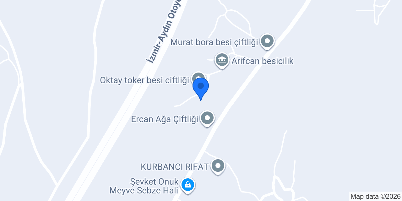 Fevzi Toker Çiftliği konumu