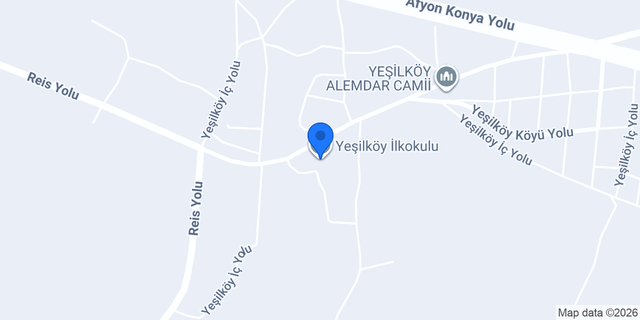 Yeşilköy İlkokulu konumu