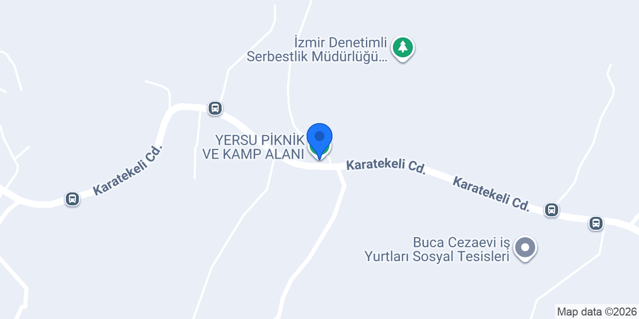 YERSU PİKNİK VE KAMP ALANI konumu