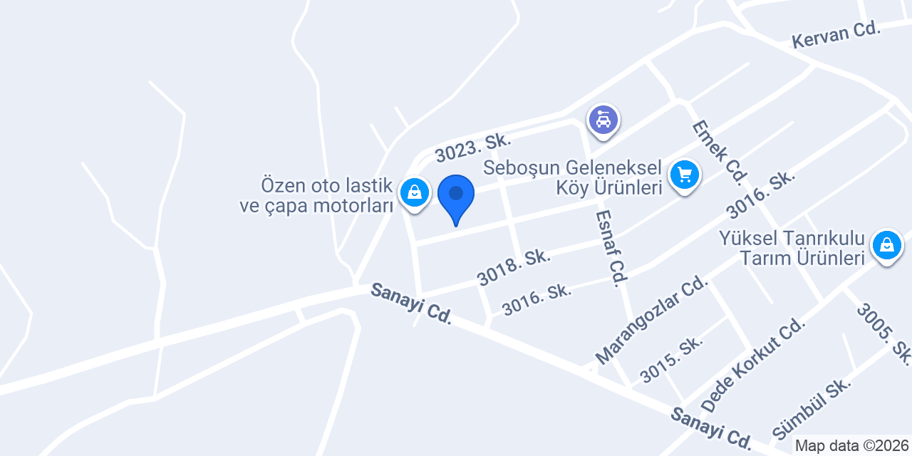 ŞAHİN MOBİLYA VE HIRDAVAT konumu