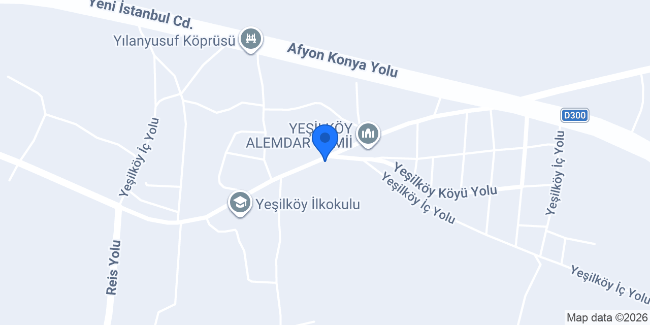 Yeşilköy Köyü Muhtarlığı konumu