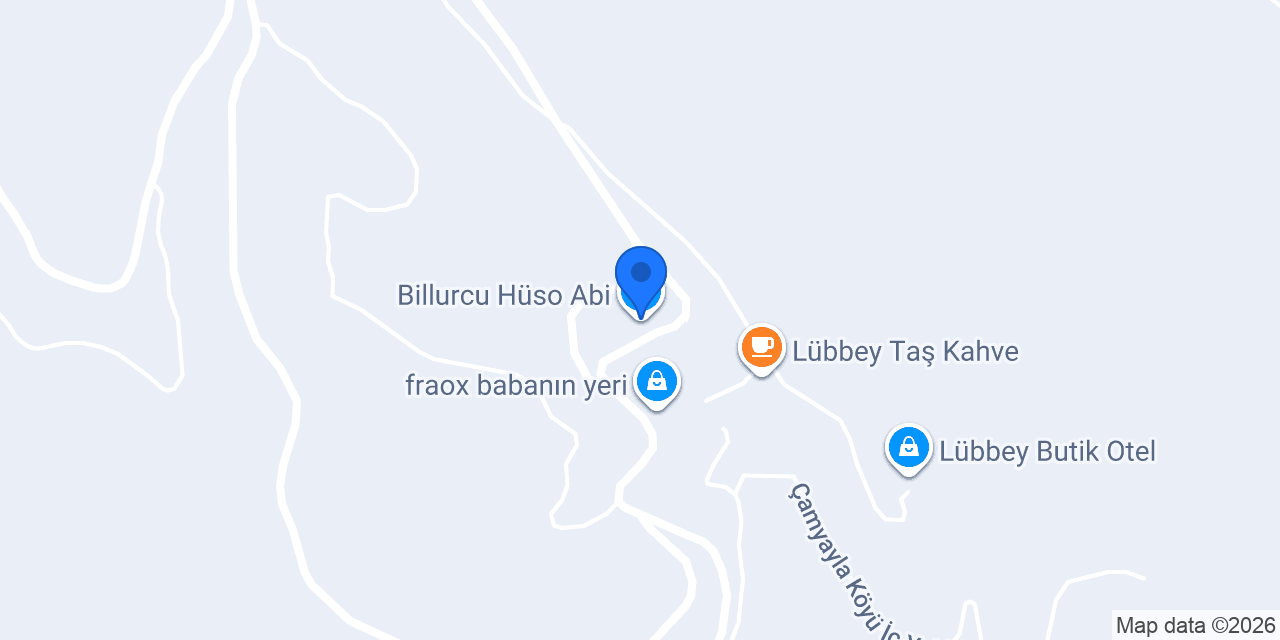 Billurcu Hüso Abi konumu