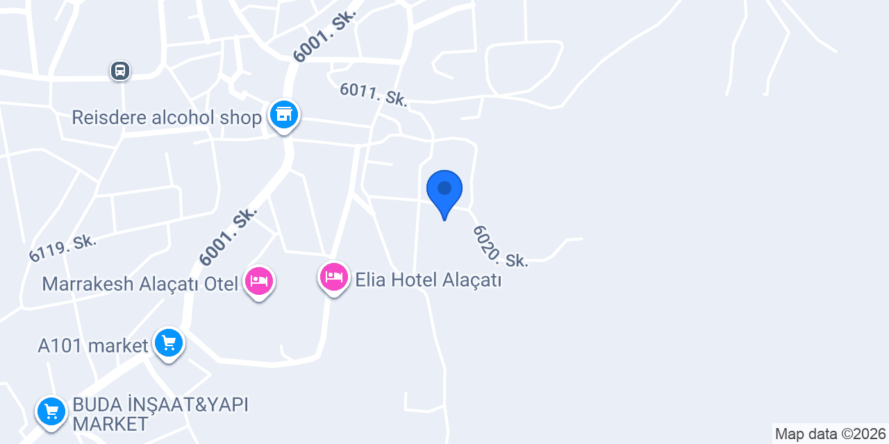 Villa Nes Alacati konumu