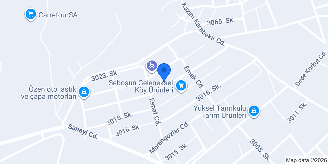 Yutemak konumu
