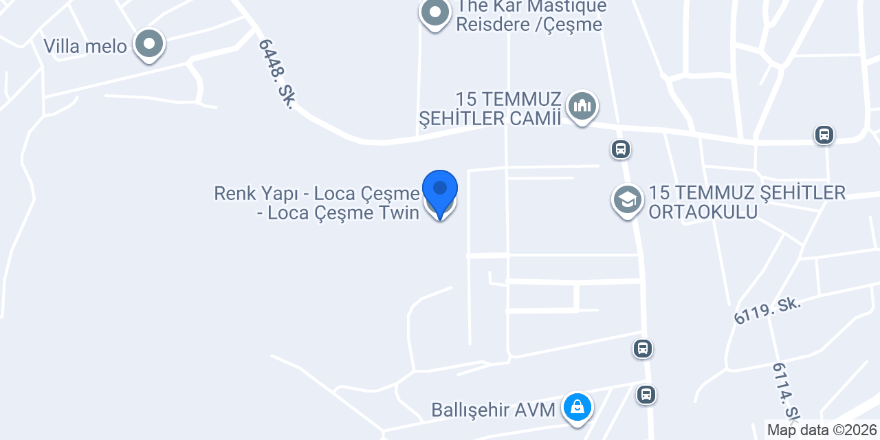 Renk Yapı - Loca Çeşme - Loca Çeşme Twin konumu