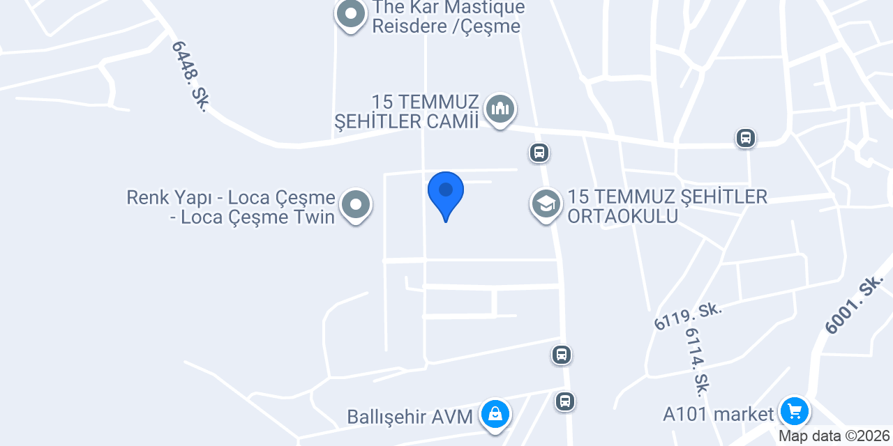 Çeşme Rehberlik ve Araştırma Merkezi konumu