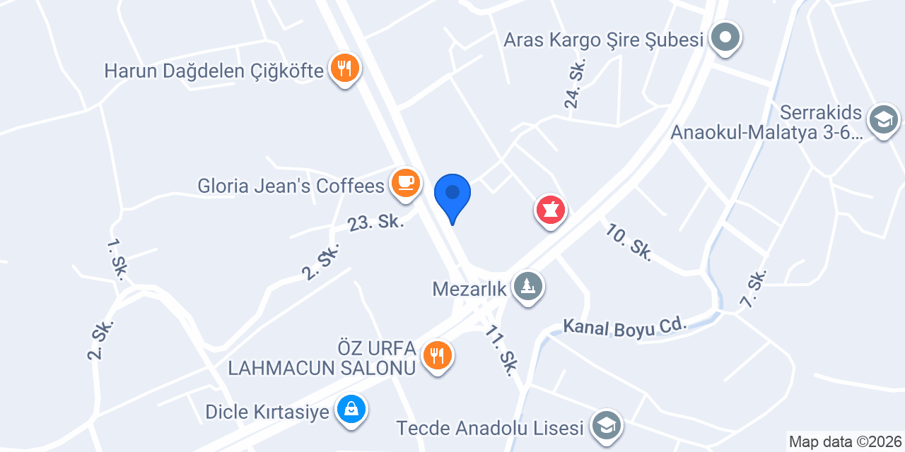 Çengelköy Kebapçısı Malatya konumu