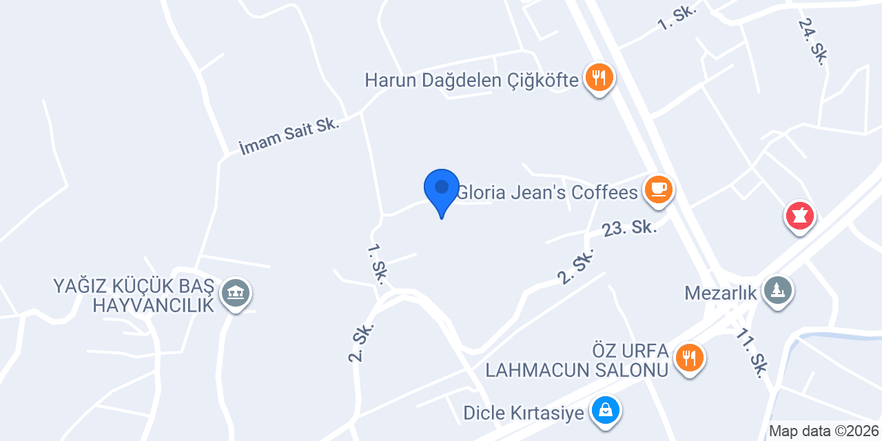 Yeditepe İnşaat konumu