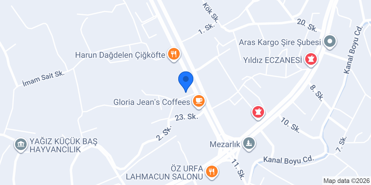 Bilgiç Ankastre & Banyo konumu