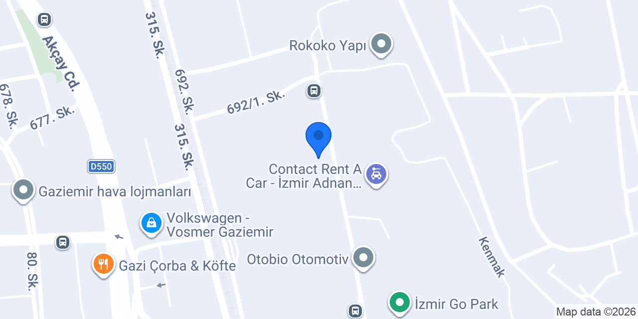 Özerler Ticaret konumu