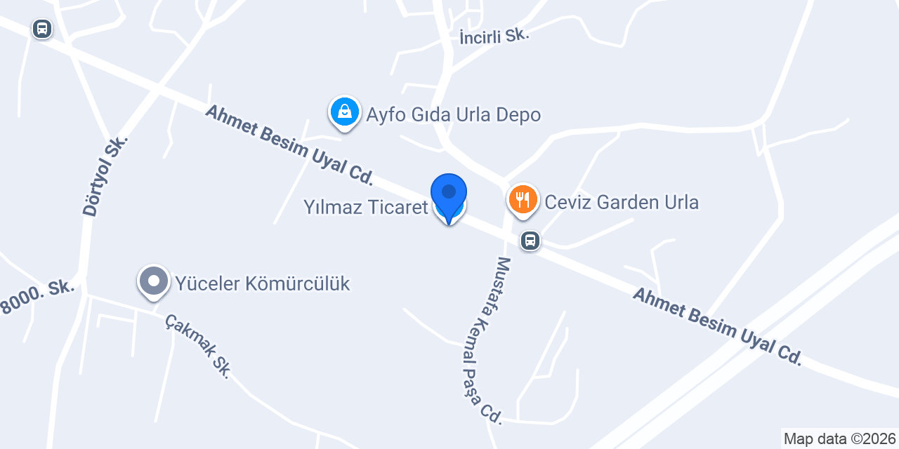 Yılmaz Ticaret konumu