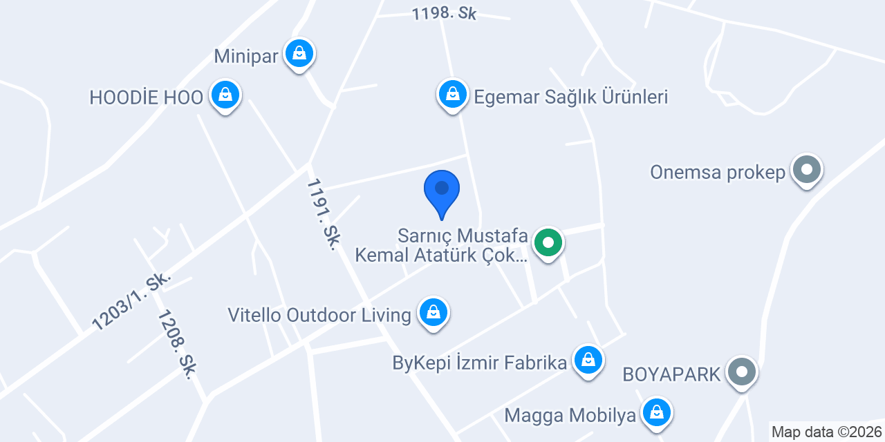 Metric Yapı - Winsa & Alumil konumu