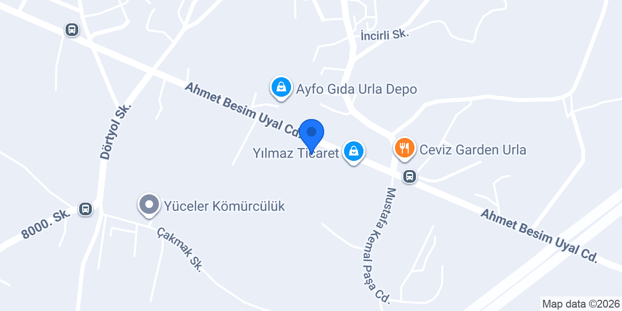Urla prefabrik ev konumu