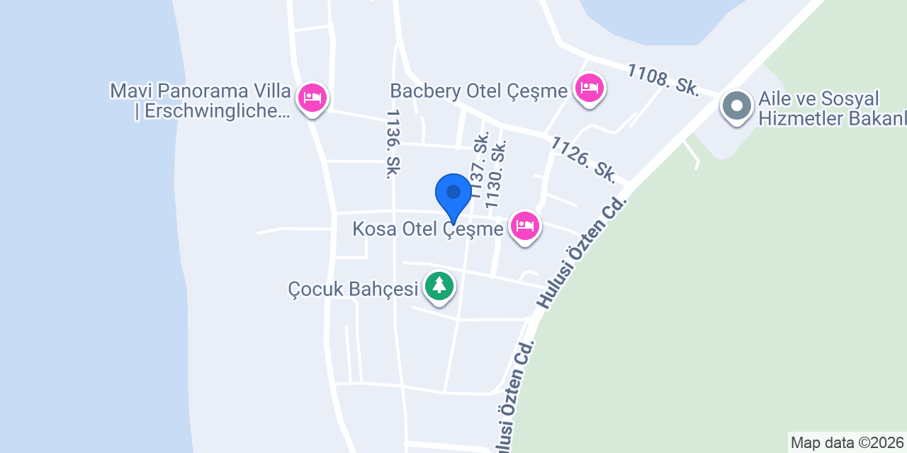 Çeşmekeş Otel konumu