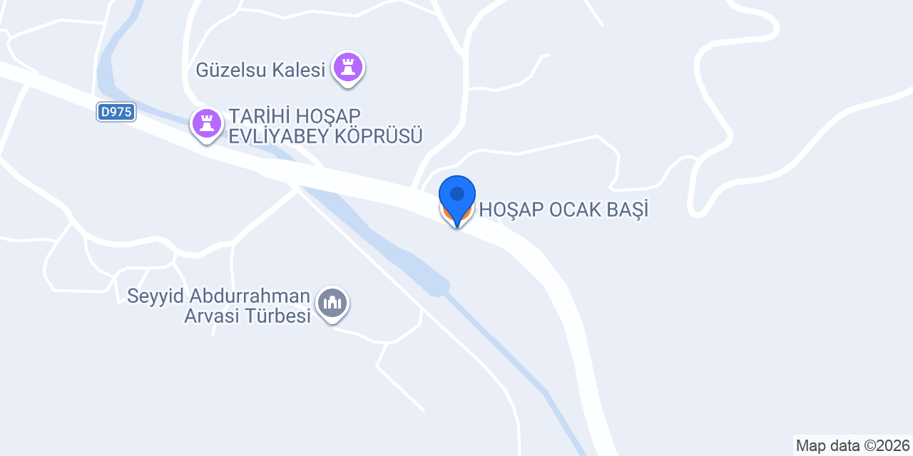 HOŞAP OCAK BAŞİ konumu