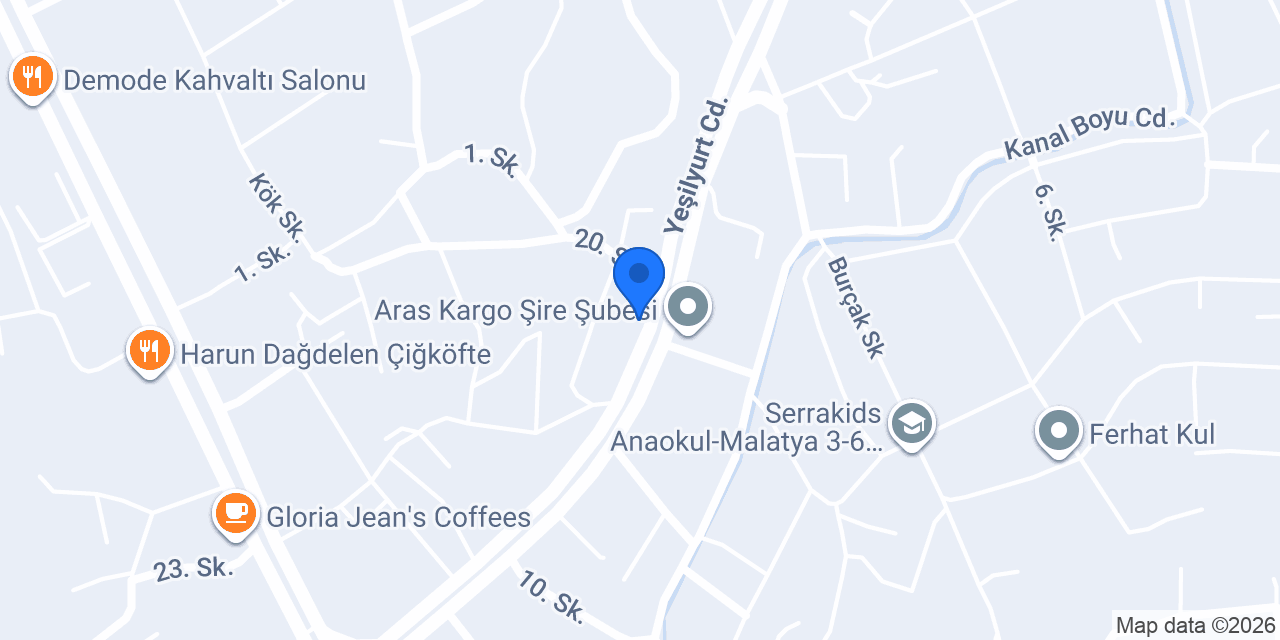 TECDE ECZANESİ konumu