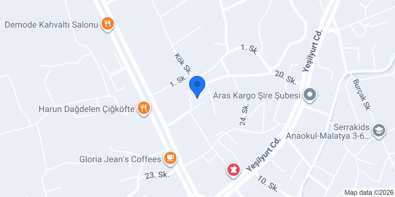 MALATYA SAKA SU konumu