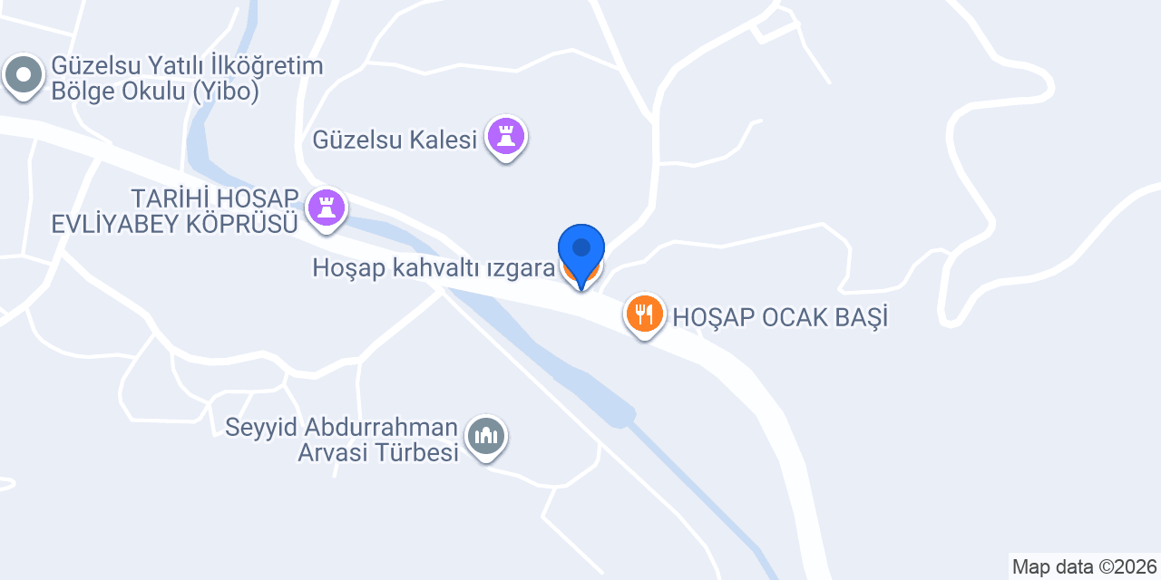 Hoşap kahvaltı ızgara konumu