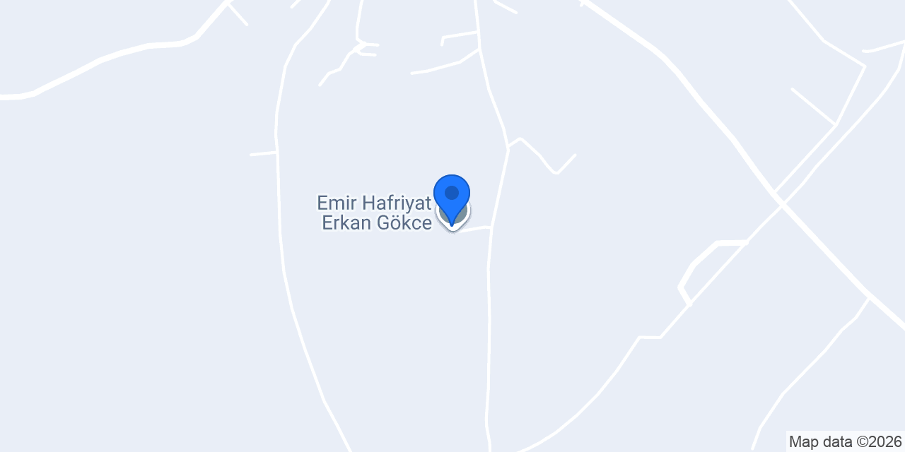Emir Hafriyat Erkan Gökce konumu